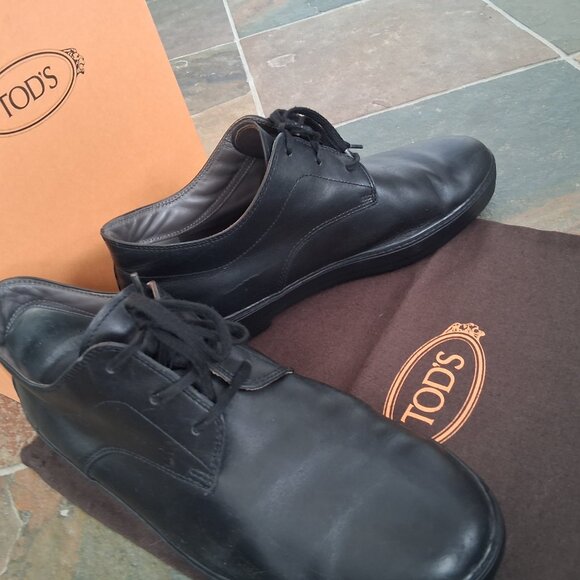 TOD\'s Black Leather Boots Shoes main image 6
